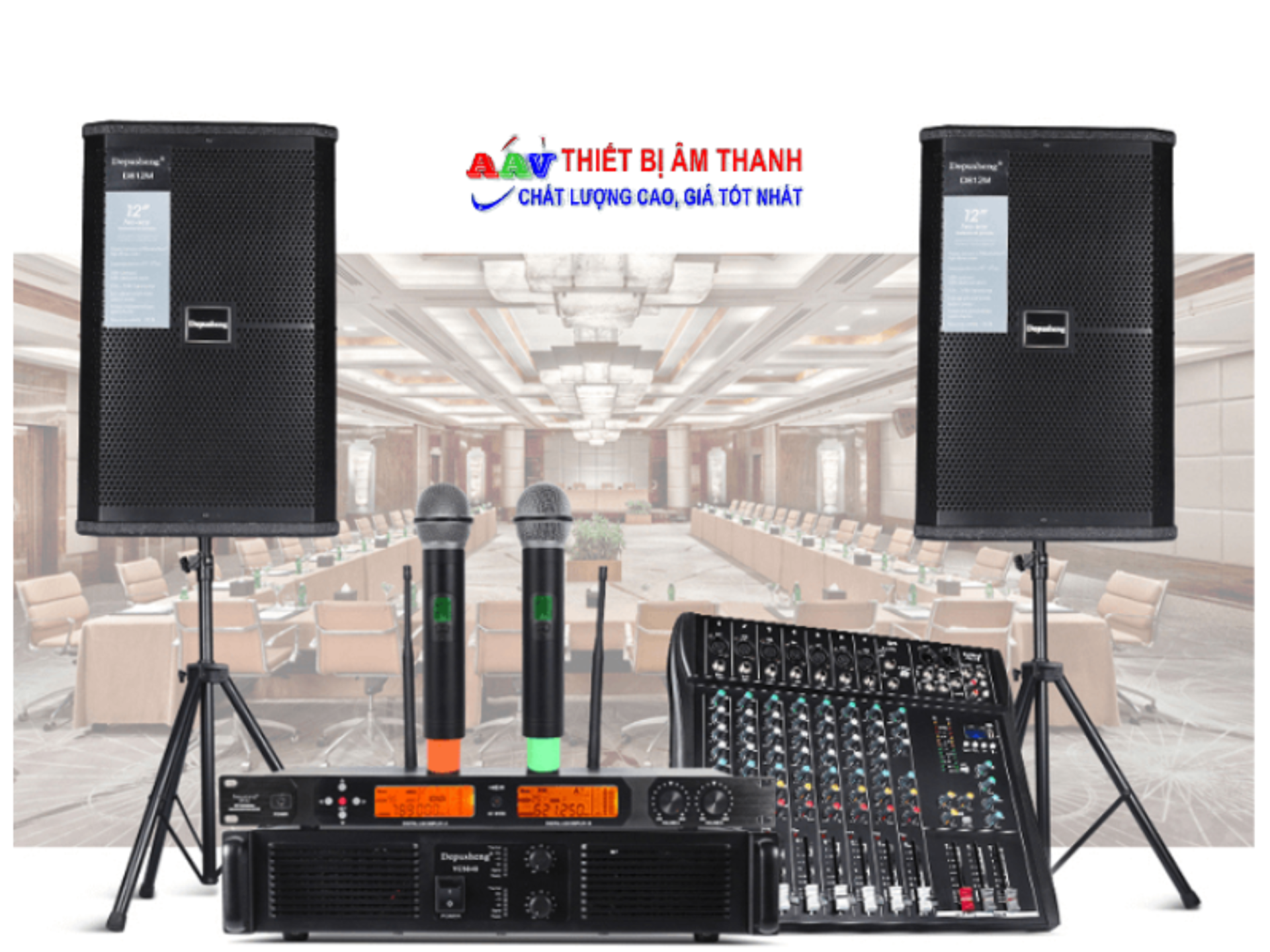 Hướng dẫn thiết kế hệ thống âm thanh hội trường từ a-z